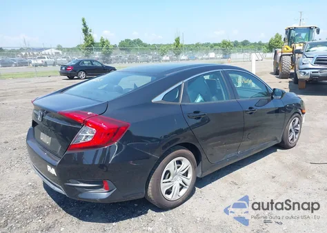 2019 Honda Civic Lx из США, поврежденный, VIN 2HGFC2F64KH509971